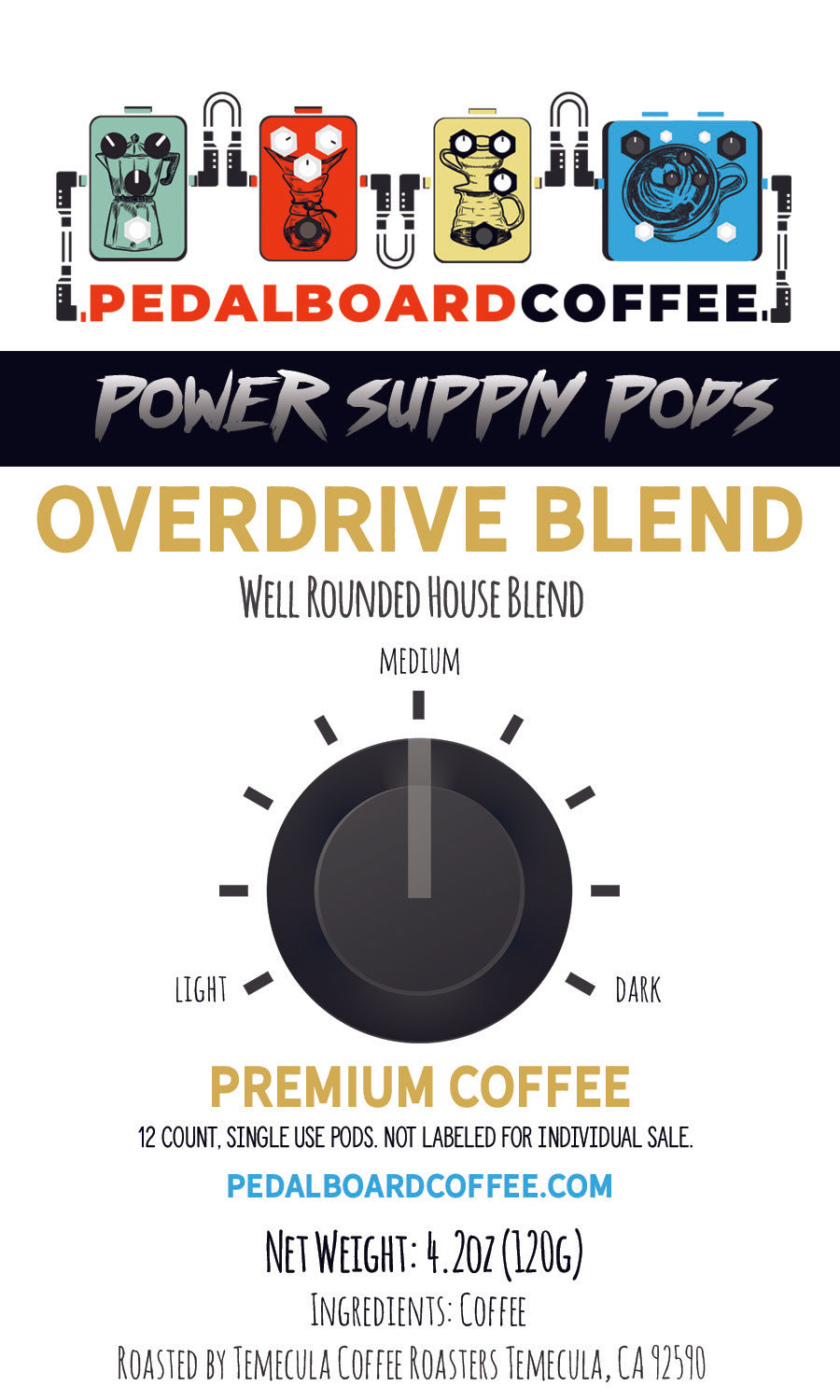 Overdrive Blend Power Supply Pods